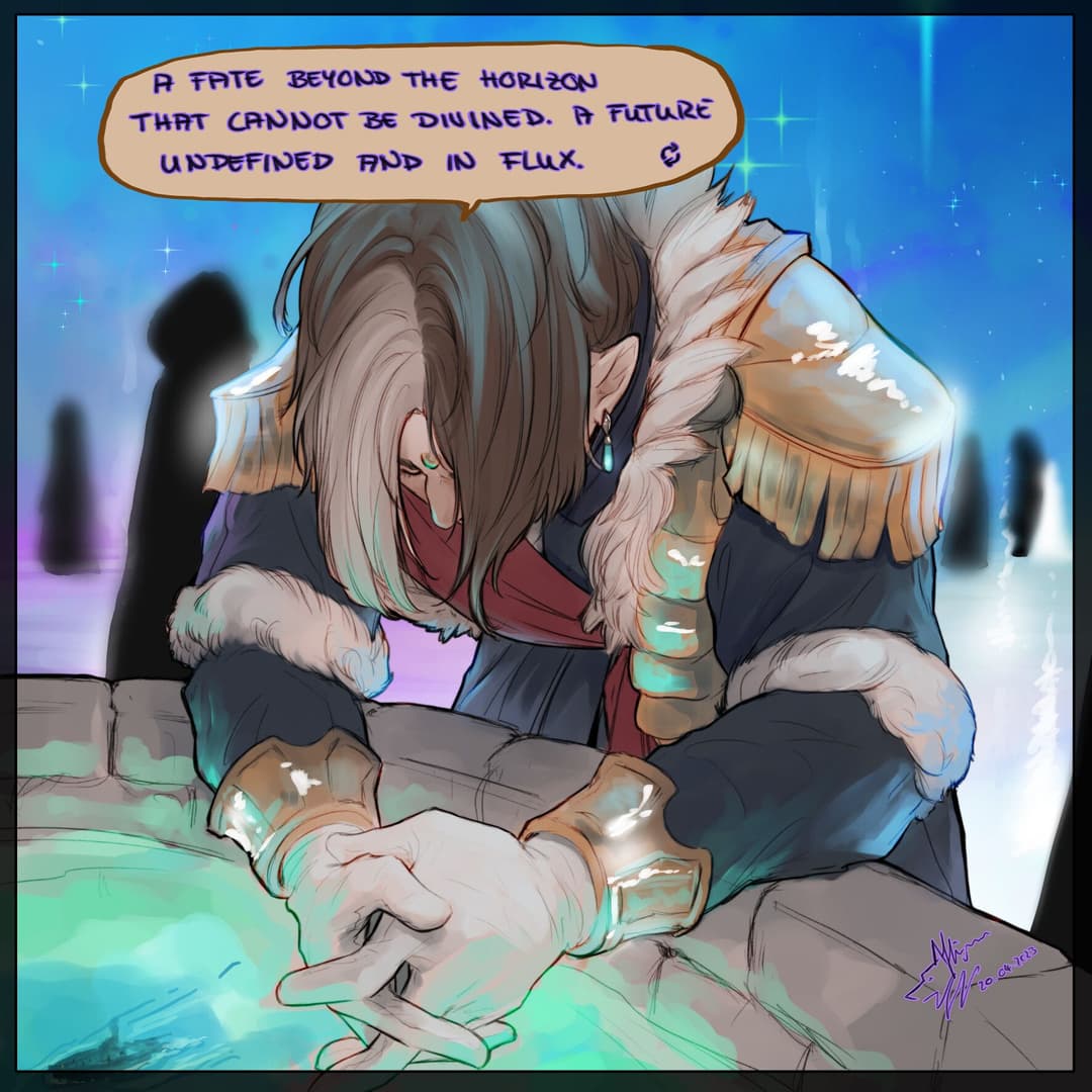 FanArt - Emet-Selch Narrates 03