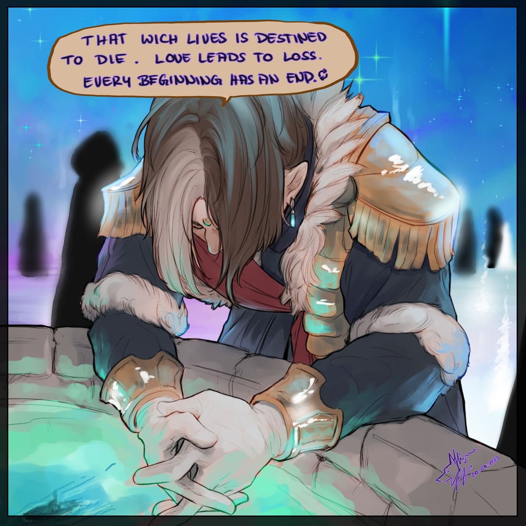 FanArt - Emet-Selch Narrates 05